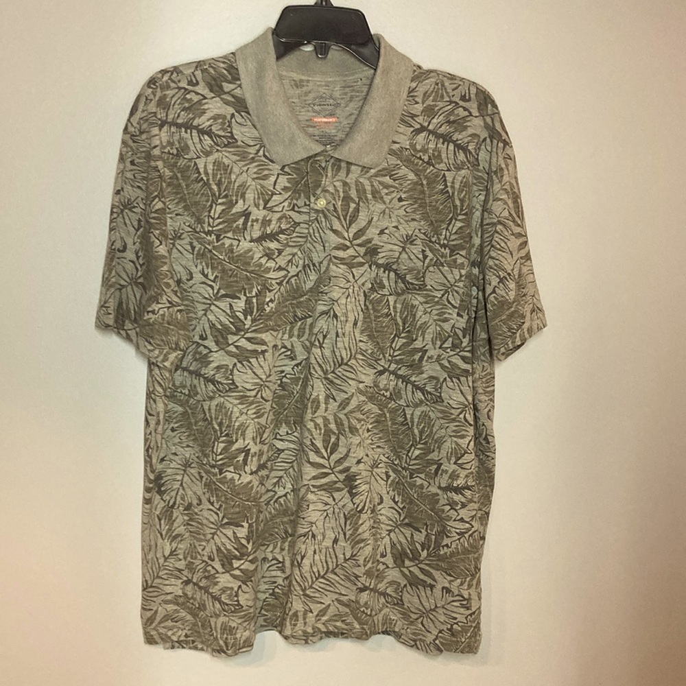 St. John’s Bay Polo Shirt - Gray